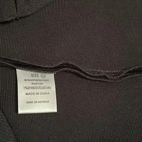 Miss Circle Black Pearl Bandage Dress Sz XS NWT - Picture 12 of 16